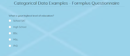 examples-categorical-data-close-ended-questions