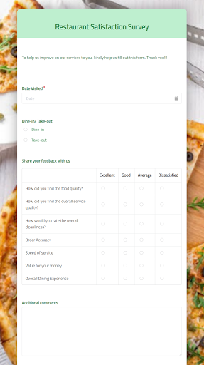 restaurant-satisfaction-survey
