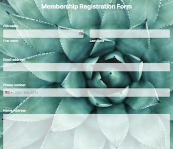 Membership Registration Form